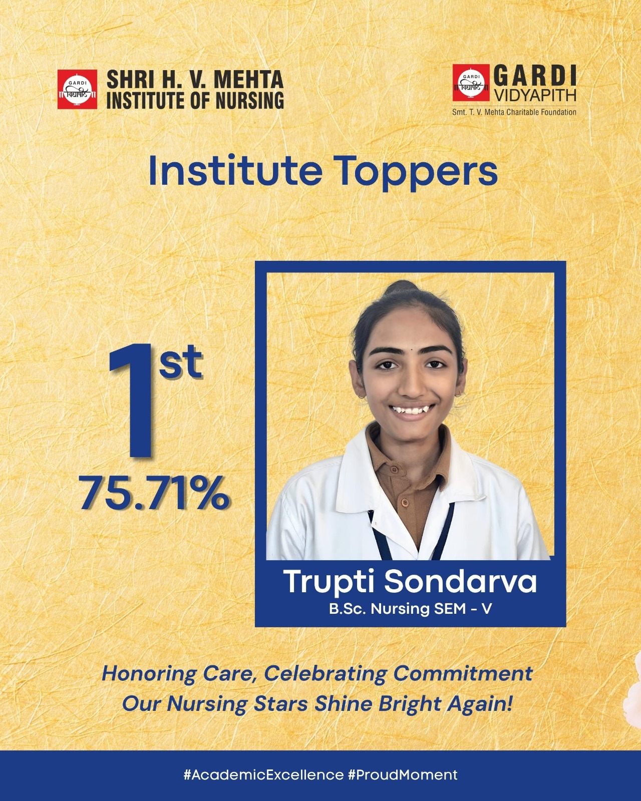 Institute Topper
